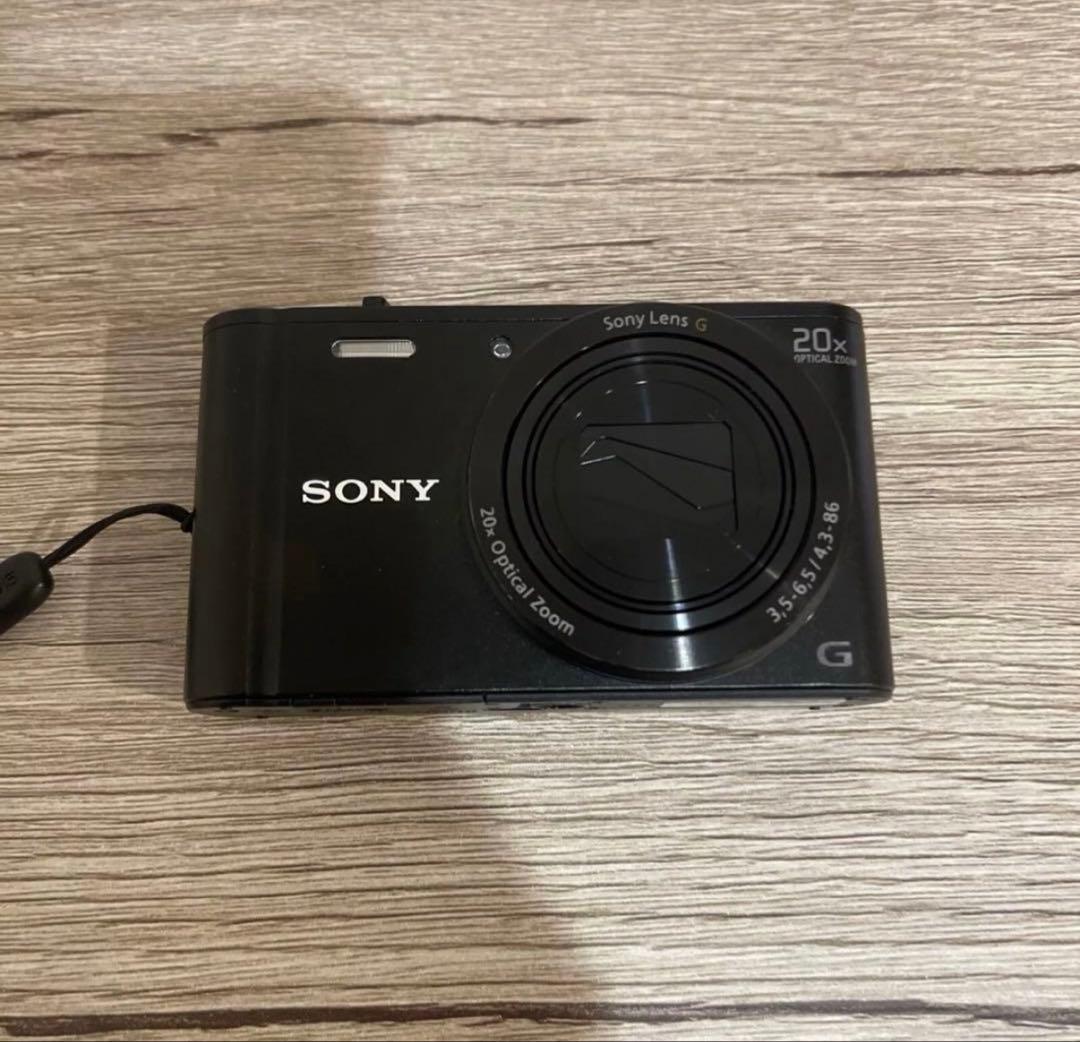 SONY Cyber shot デジカメ DSCーWX300 ブラック