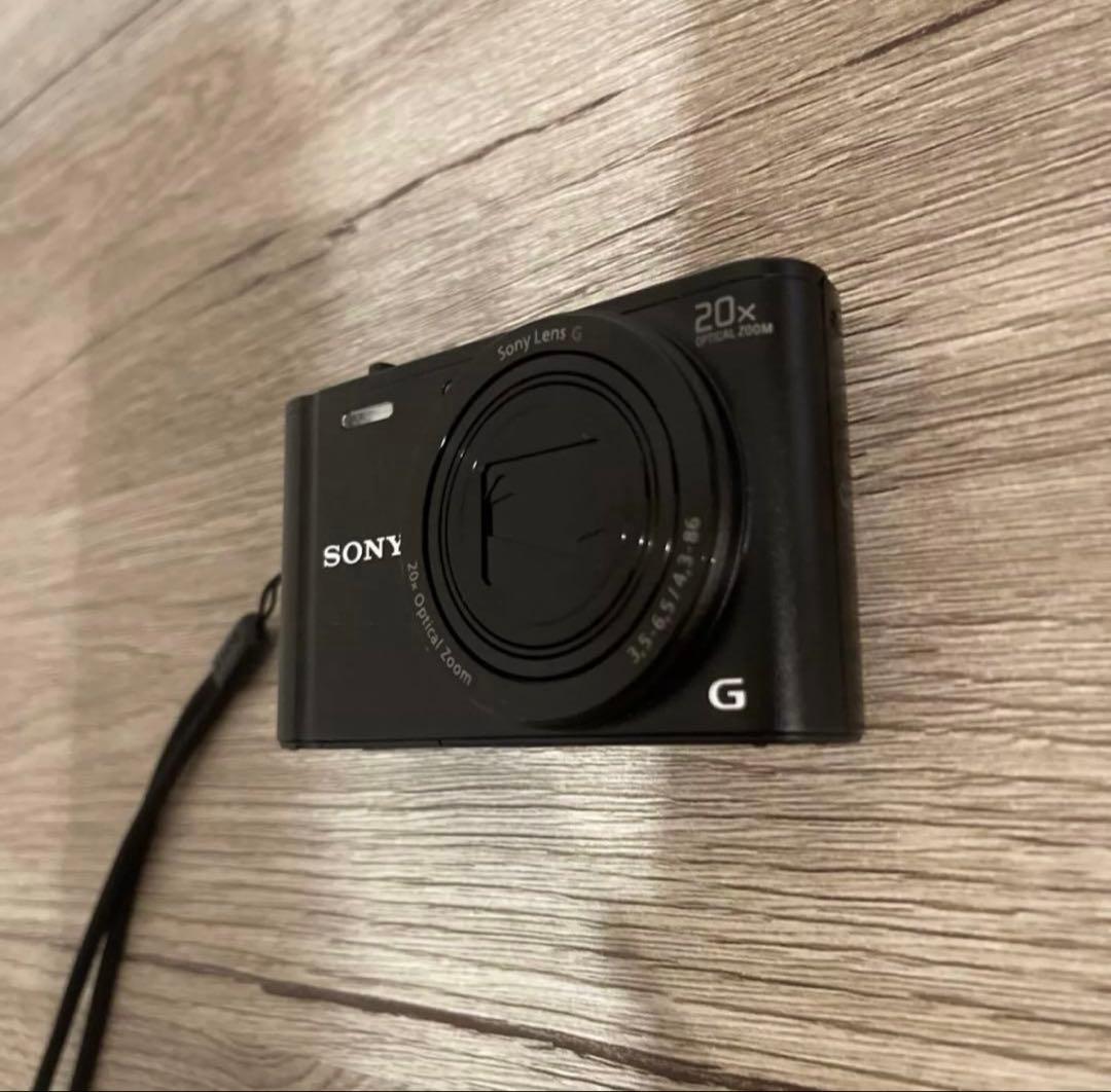 SONY Cyber shot デジカメ DSCーWX300 ブラック
