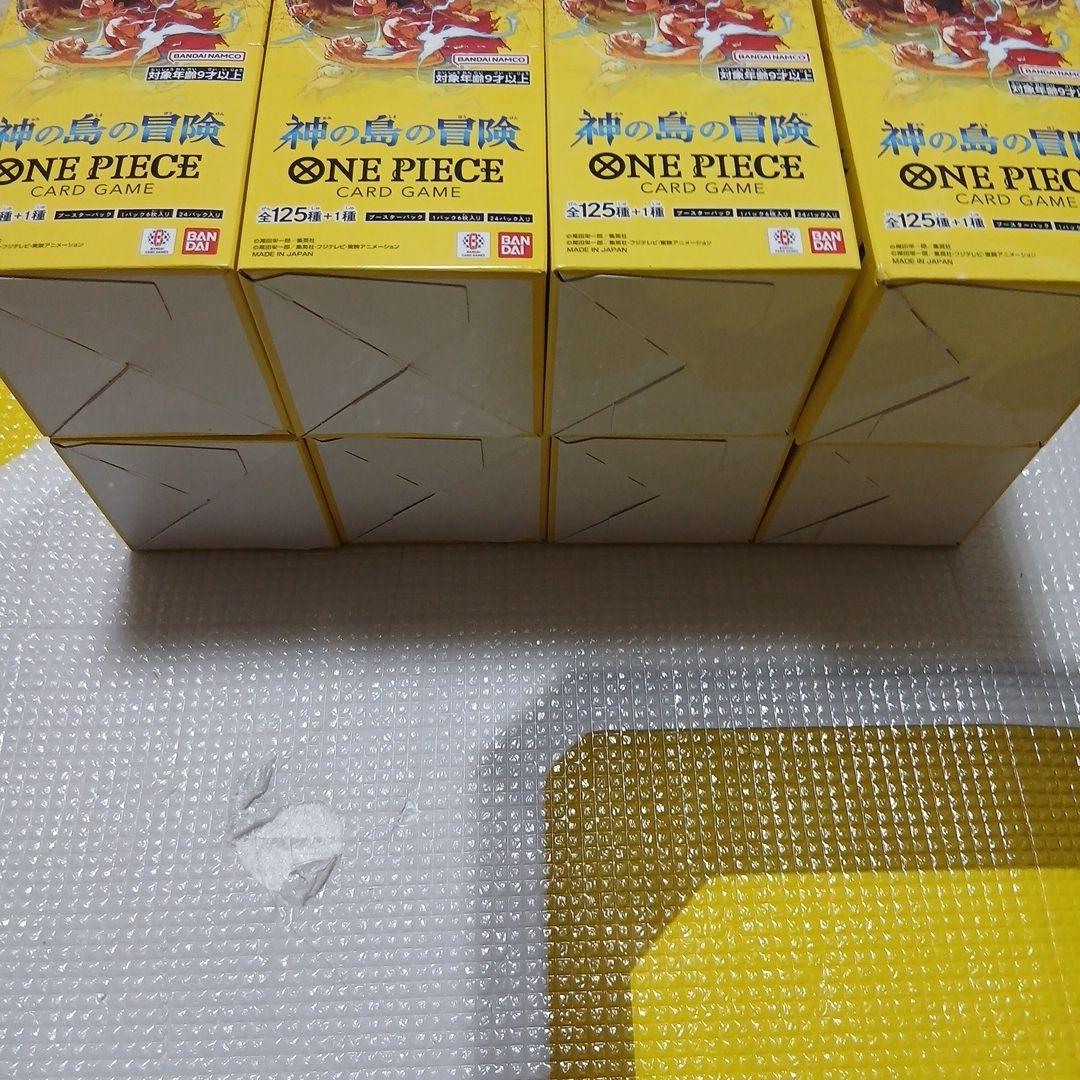 ワンピースカードゲーム神の島の冒険 8BOXテープ付き