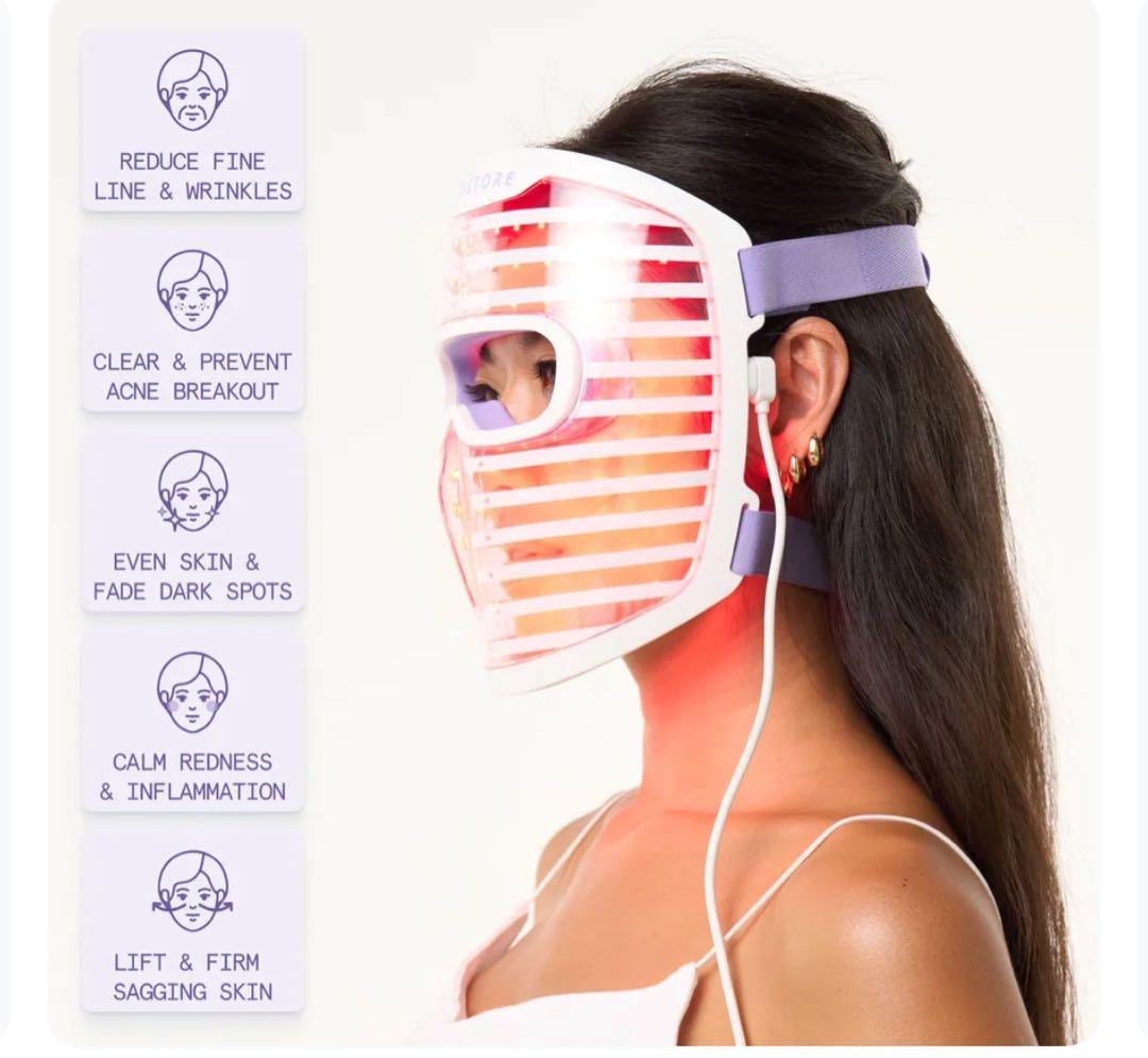 LED光療法　マスク　iRestore Illumina face mask