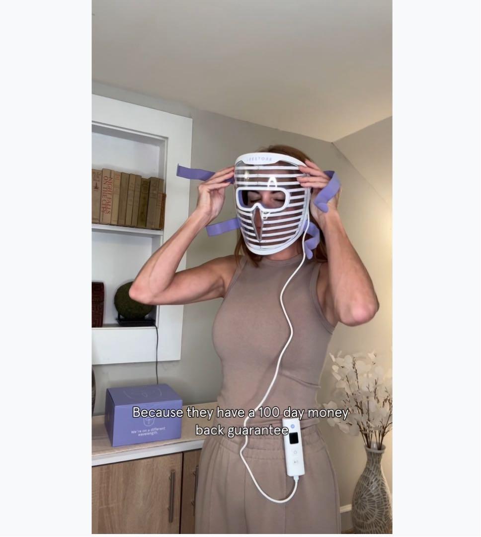 LED光療法　マスク　iRestore Illumina face mask