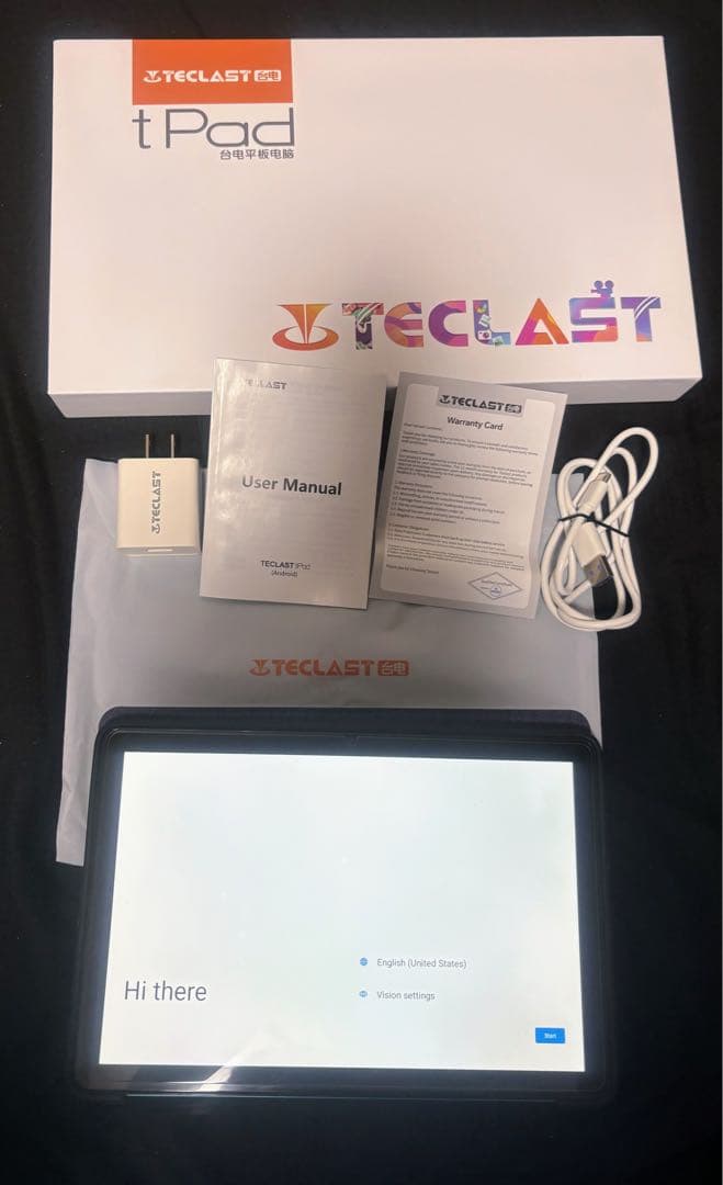 TECLAST Android 15 タブレット 12GB+128GB