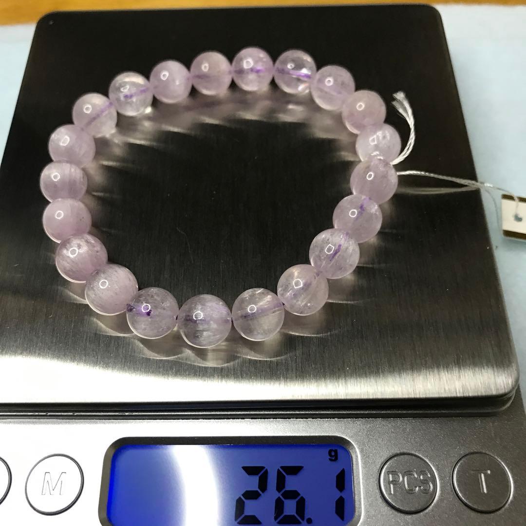 超激レア珍品‼︎ 宝石質　クンツァイトSSA9.1mm 26g g21000