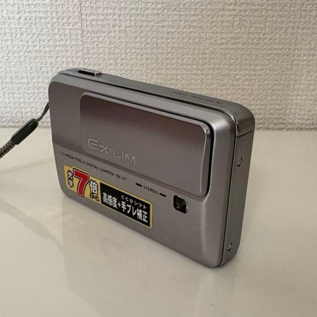 【動作確認済・良品】EXILIM EX-V7 コンパクトデジタルカメラ
