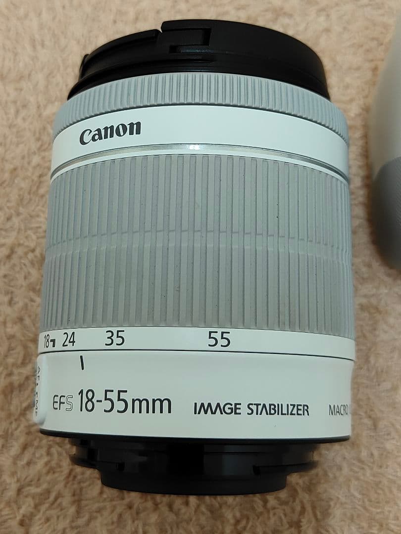 Canon eos kissX7ホワイト　綺麗　標準レンズ1本付き！