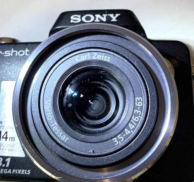 【動作品】　SONY Cyber-shot DSC-H3 デジカメ 　#165