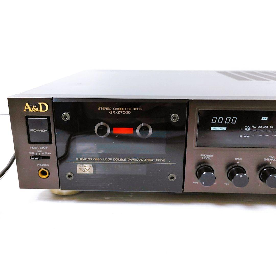 A&D AKAI GX-Z7000 カセットデッキ オーディオ機器　カセット