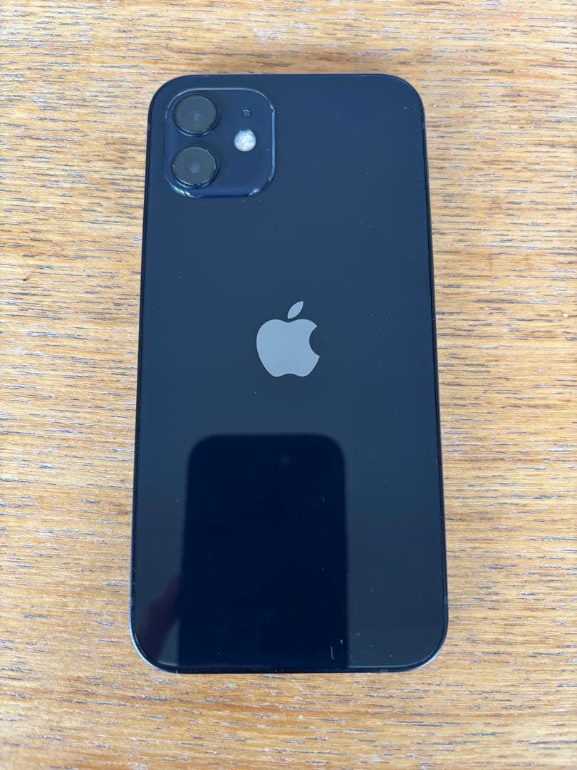 iPhone12 128GB ブラック SIMフリー　箱あり　バッテリー75%