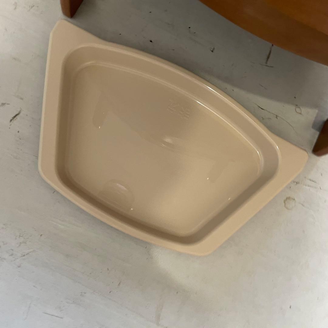 美品 安寿 ラップポン 家具調トイレセレクトR 自動ラップはねあげタイプ