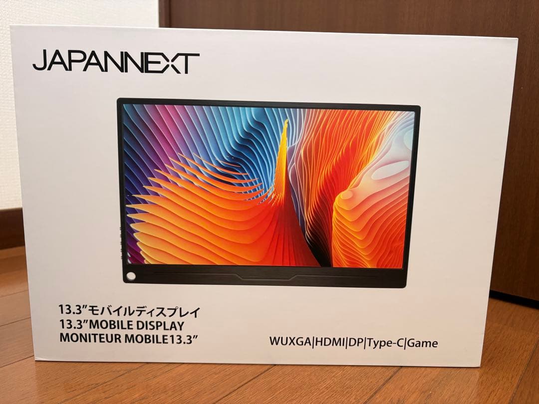 【美品】JAPANNEXT 13.3インチ モバイルディスプレイ