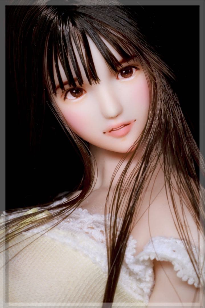 ♪♪ 1/6 　ドール カスタムドールヘッド　　沙稀花　(さきか)　　♪♪