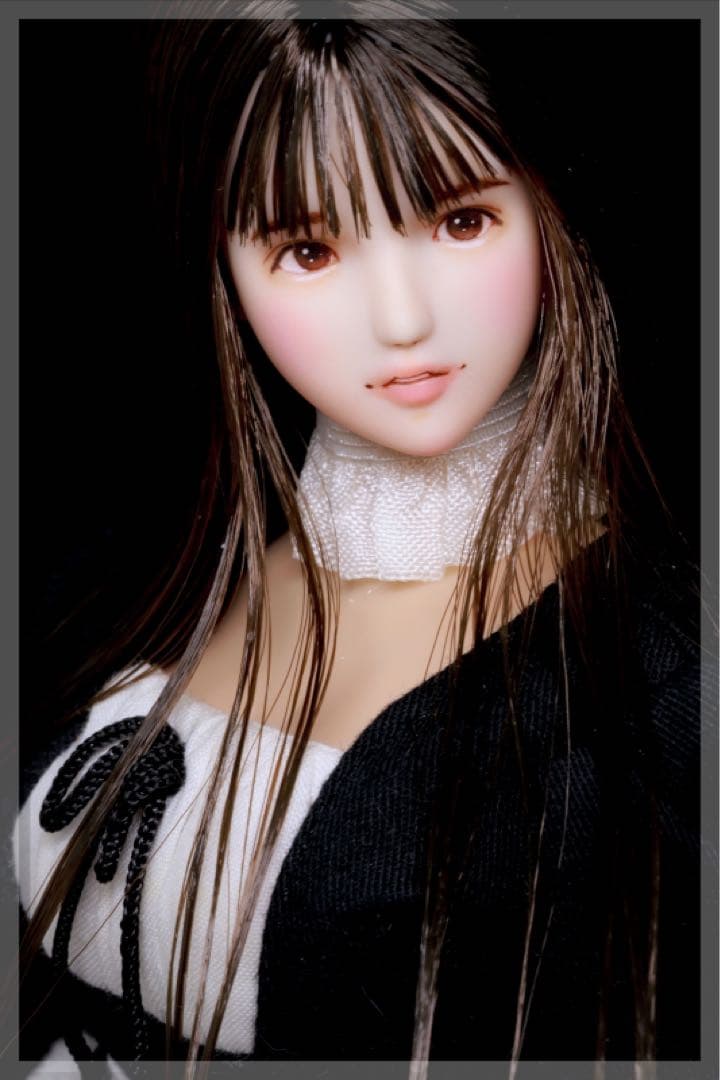 ♪♪ 1/6 　ドール カスタムドールヘッド　　沙稀花　(さきか)　　♪♪
