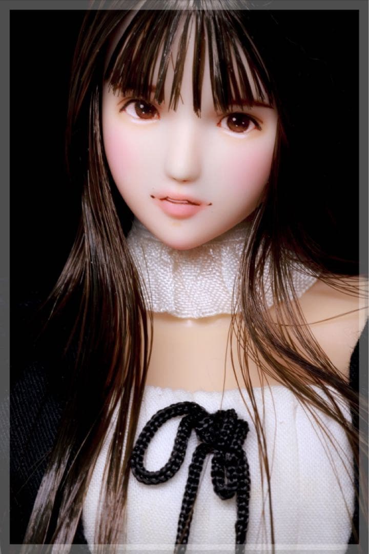 ♪♪ 1/6 　ドール カスタムドールヘッド　　沙稀花　(さきか)　　♪♪