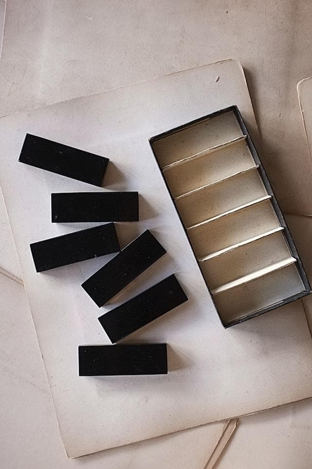 フランス 闇夜の音楽隊とカトラリーレストセット ヴィンテージ 楽器 アンティーク