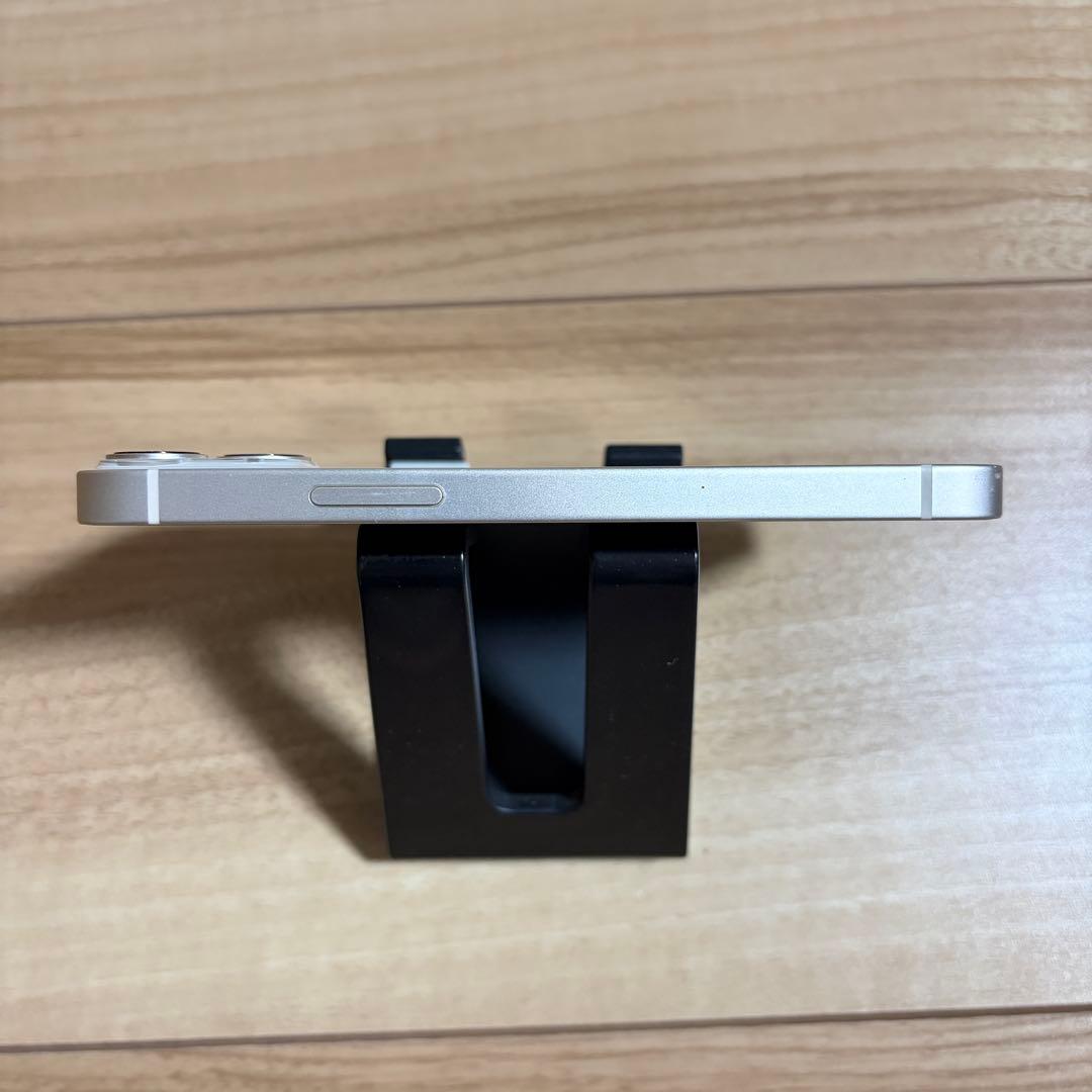 美品 バッテリー新品 iPhone13 mini 256GB スターライト