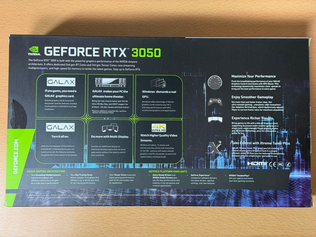 玄人志向 GeForce RTX 3050 6GB (RTX3050)