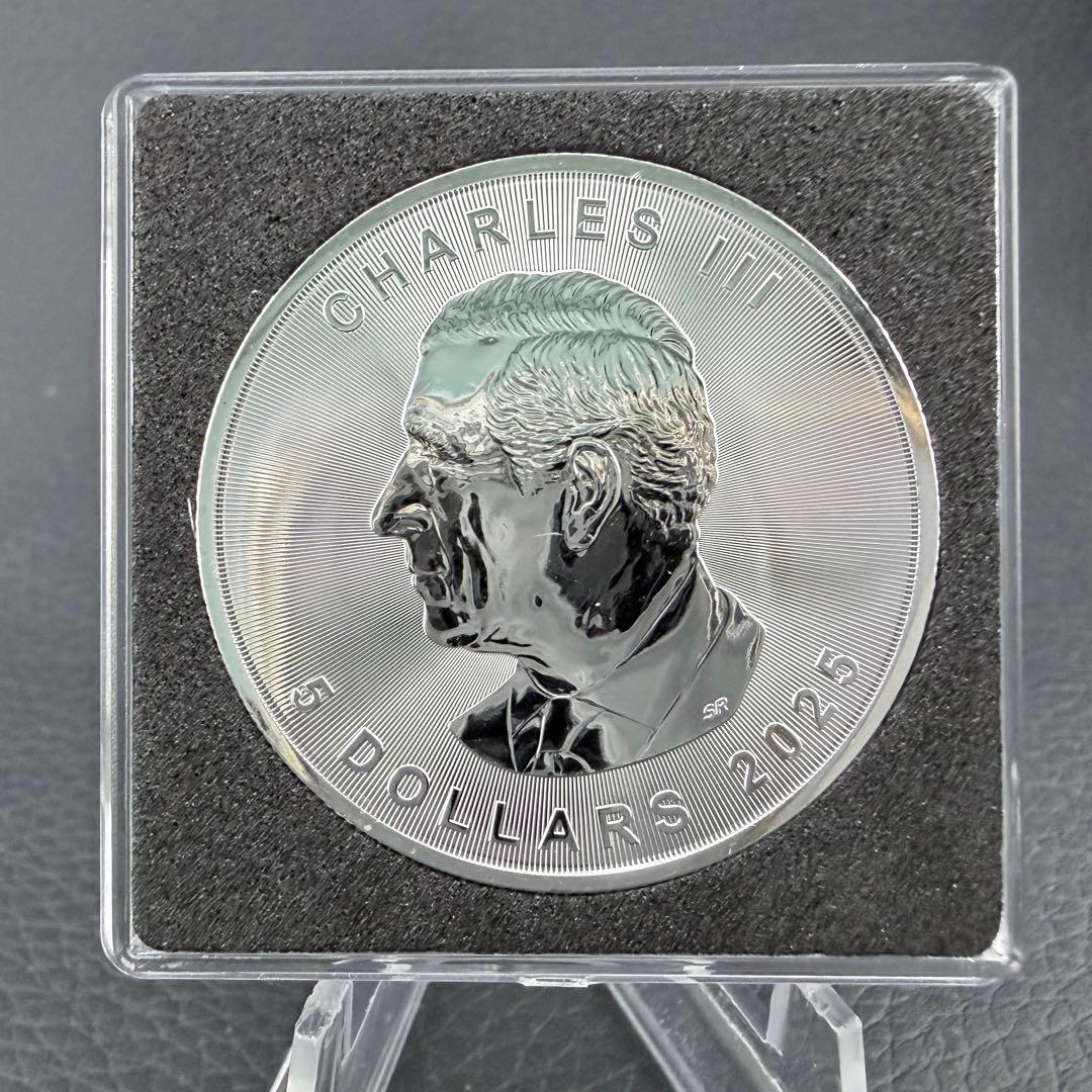 メイプルリーフ 銀貨 カラー 神話 3ヘッドドラゴン 多頭竜 1オンス 1oz