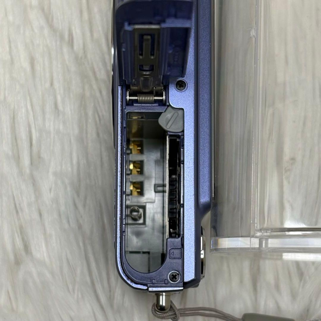CASIO カメラ　EX-Z1080 SDカード　ブルー コンデジ　動作品