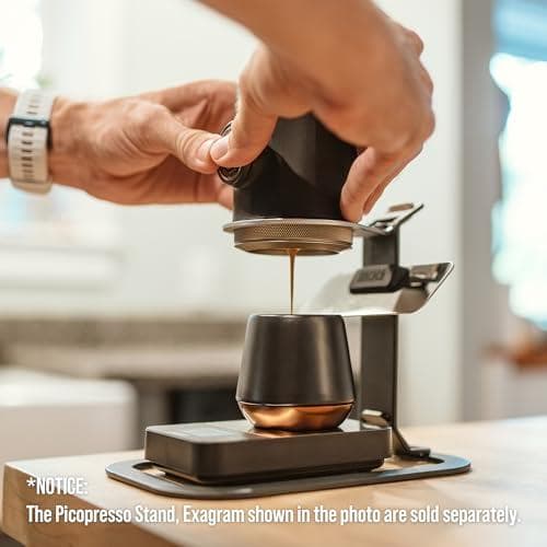 WACACO Picopresso 手動エスプレッソ携帯コーヒー 、保護ケー＜＞