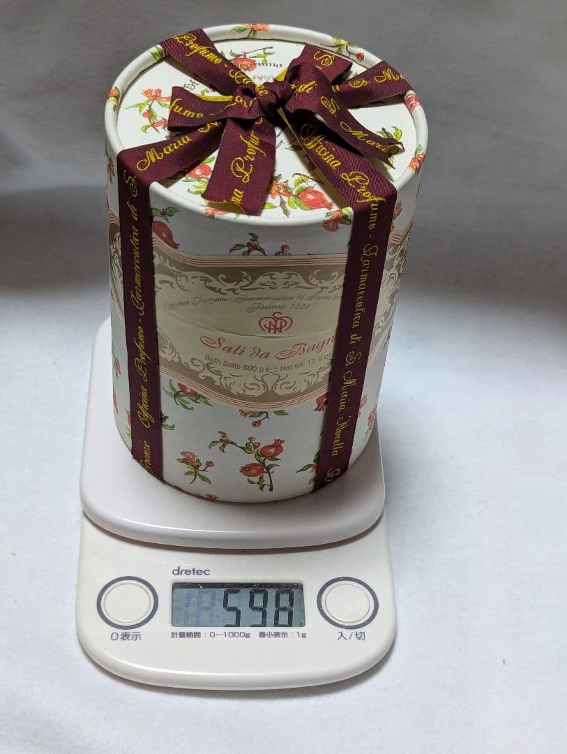 希少サンタマリアノヴェッラバスソルトザクロ500g
