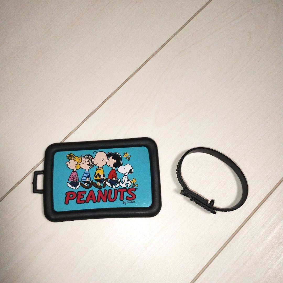 スヌーピー 中型キャリーカート　付属品付き　ブラック　スーツケース　旅行