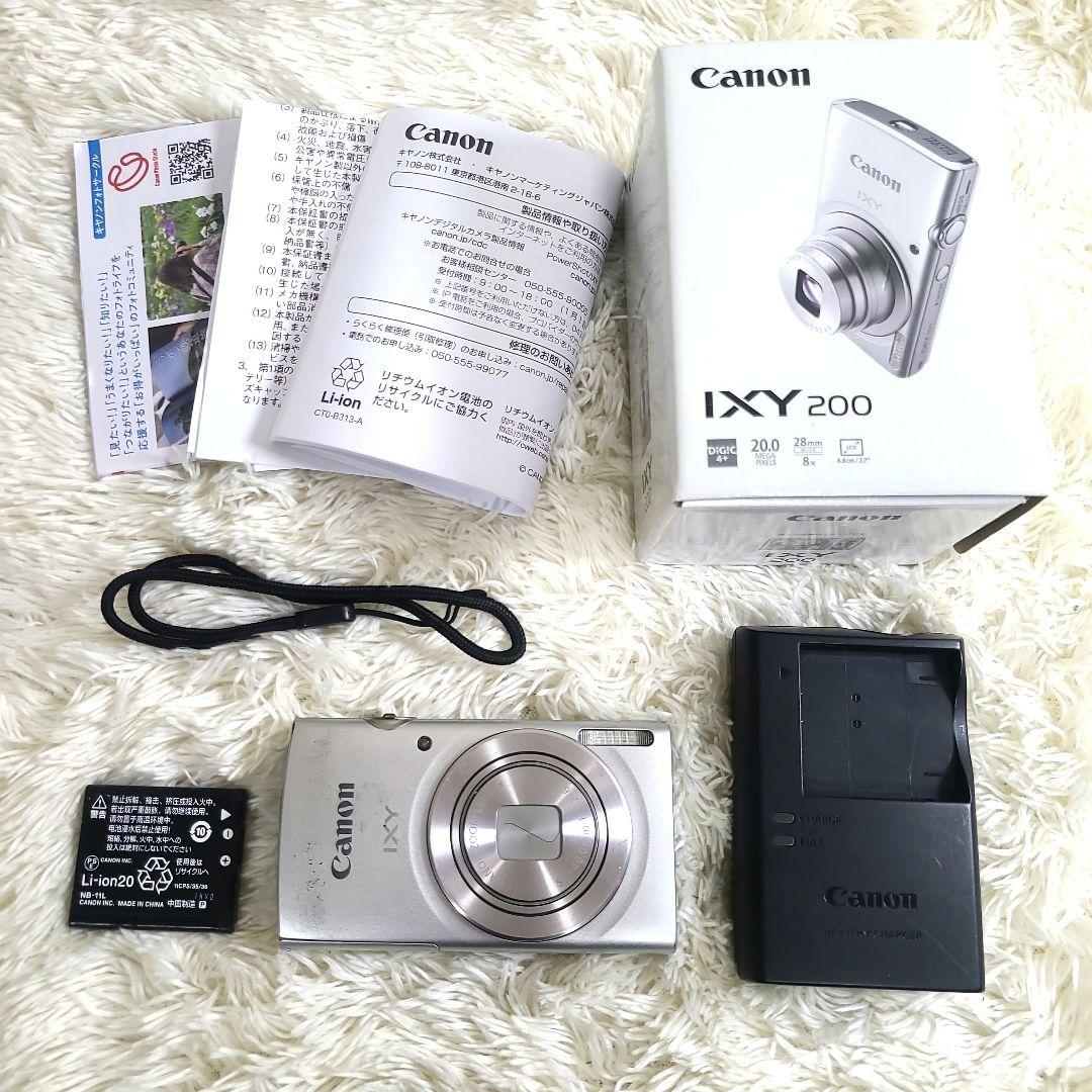 Canon キャノン IXY 200 コンパクトデジタルカメラ