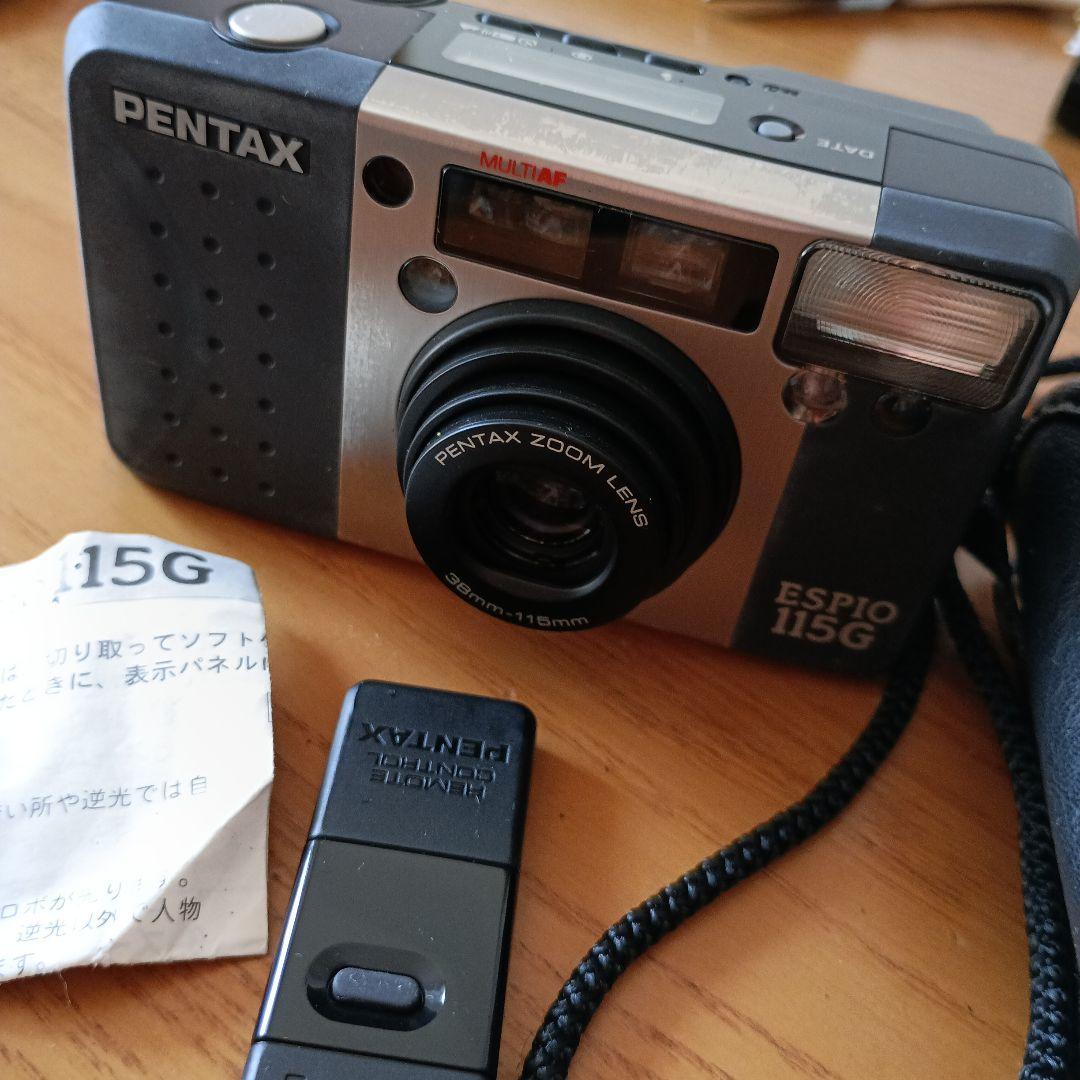 PENTAX ESPIO 115G リモコン 作動確認済 クイックガイド 美品