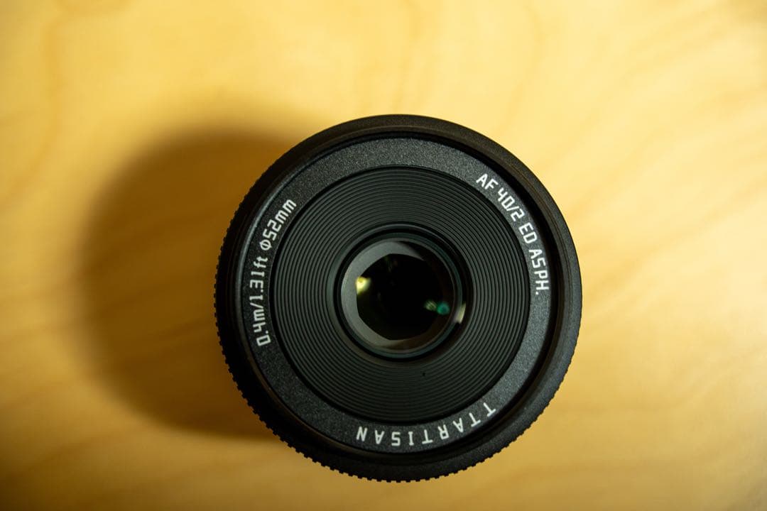 TTArtisan 40mm F2 単焦点レンズ Eマウント
