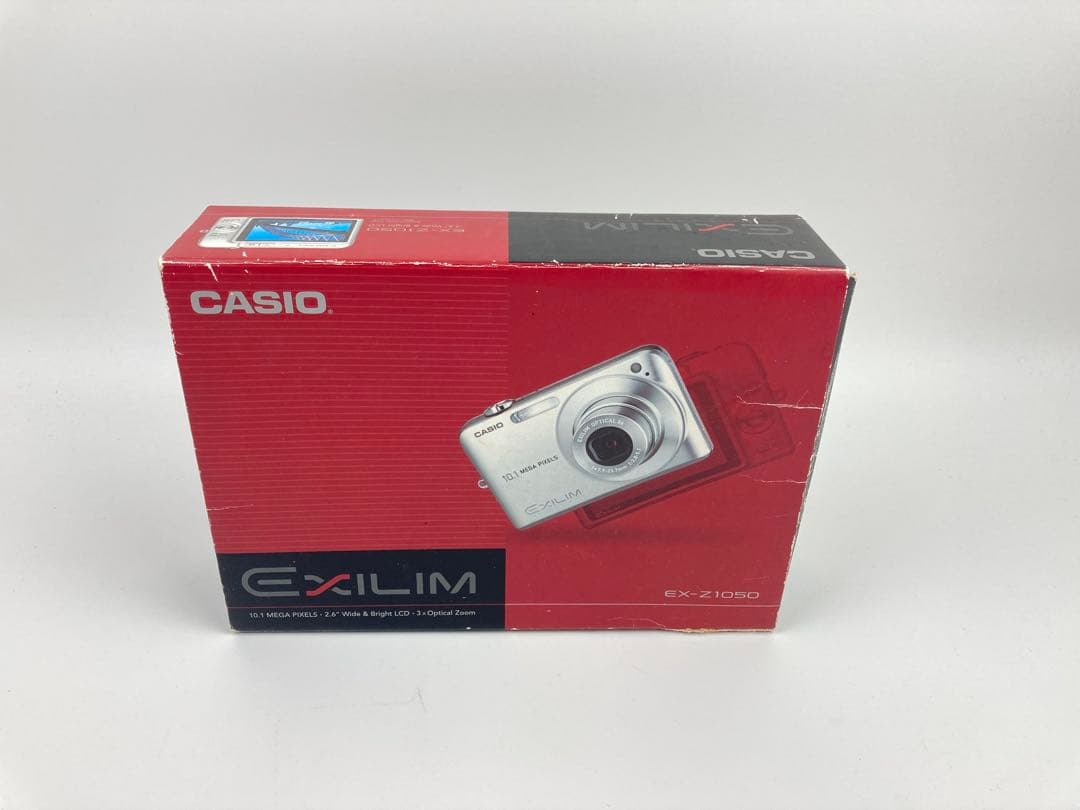 【極上美品】CASIO EXILIM EX-Z1050SR シルバー コンデジ
