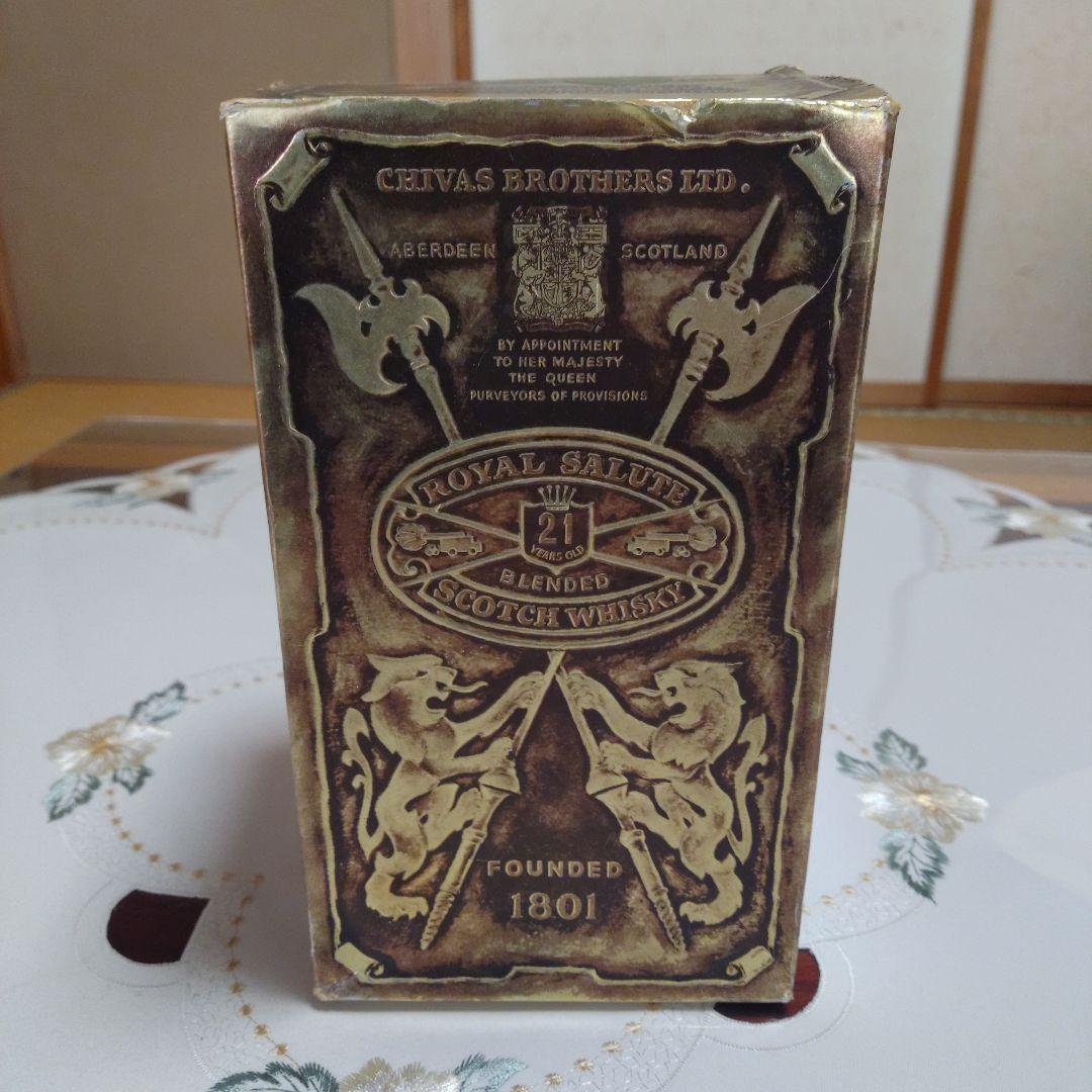 Chivas ロイヤルサルート 赤陶器 21年 750ml 未開封
