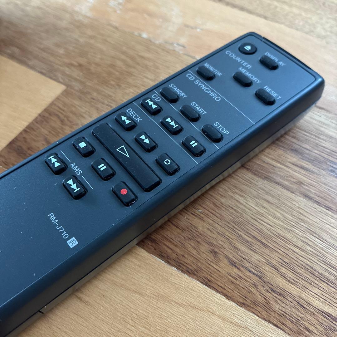 SONY（ソニー）RM-J710 カセットデッキ用リモコン