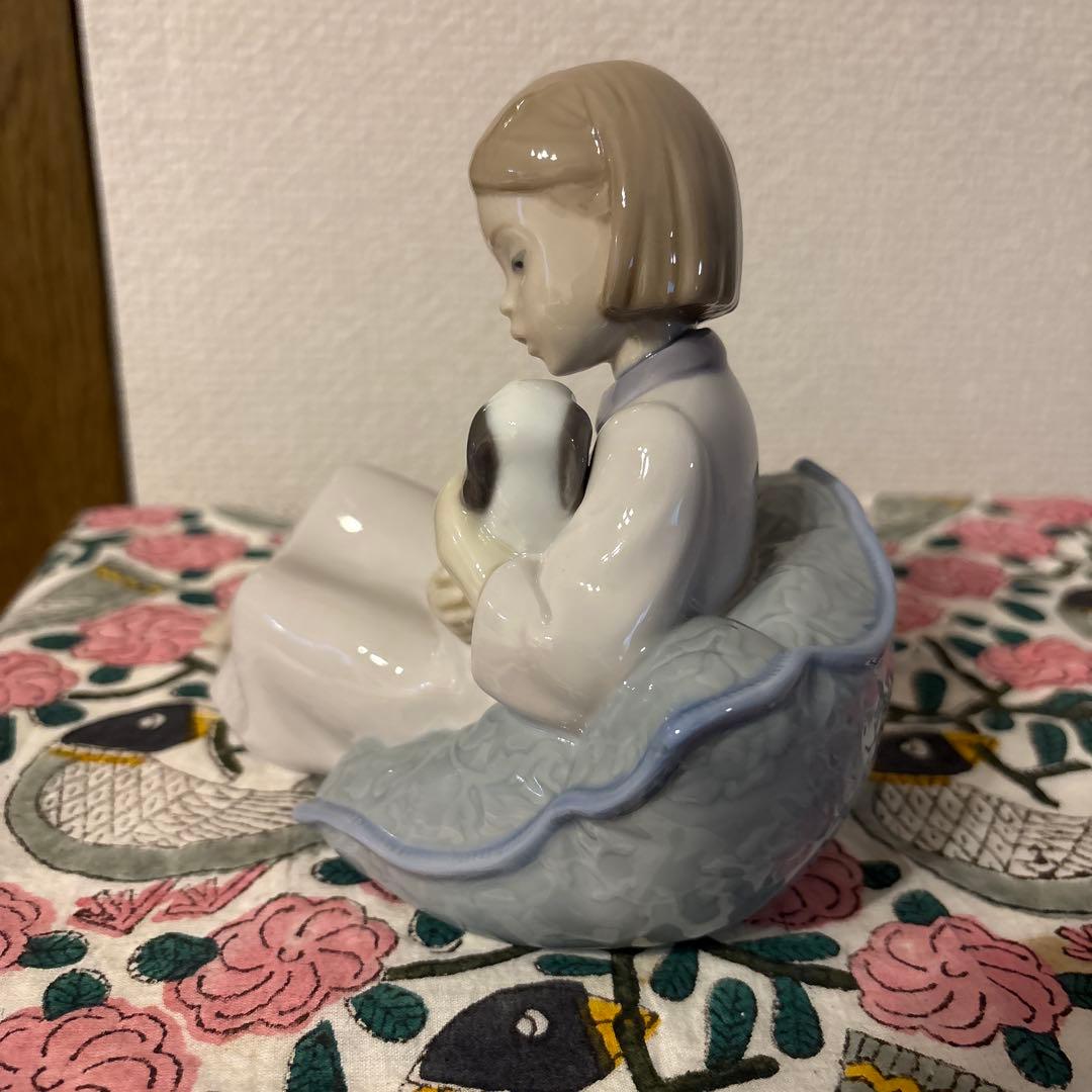 【美品】リヤドロ NAO 陶器 人形