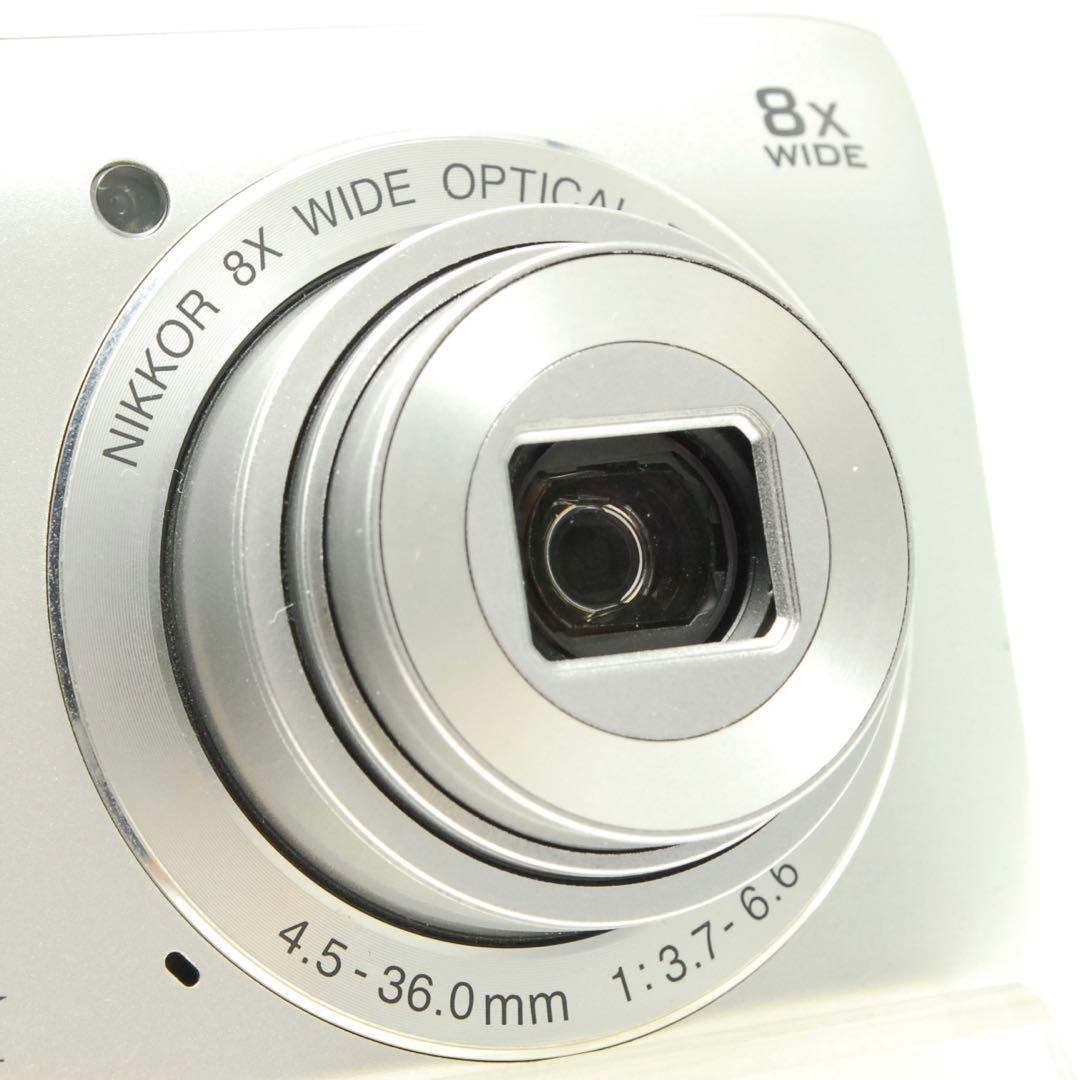 Nikon COOLPIX S3700❤️スマホ転送 動作確認済 シルバー ニコン