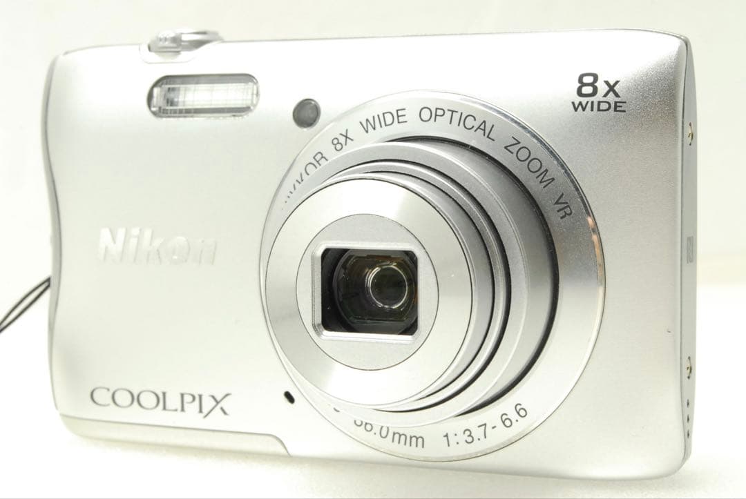 Nikon COOLPIX S3700❤️スマホ転送 動作確認済 シルバー ニコン