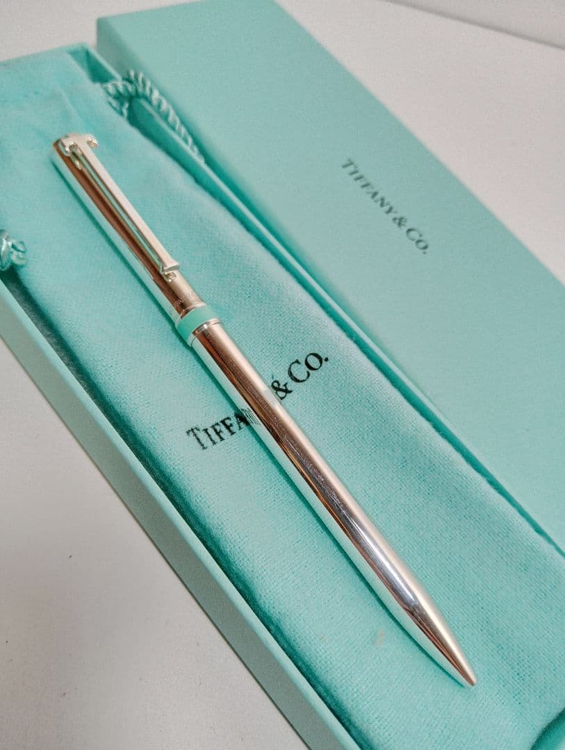 Tiffany　ティファニー　ボールペン　Tクリップ　925刻印