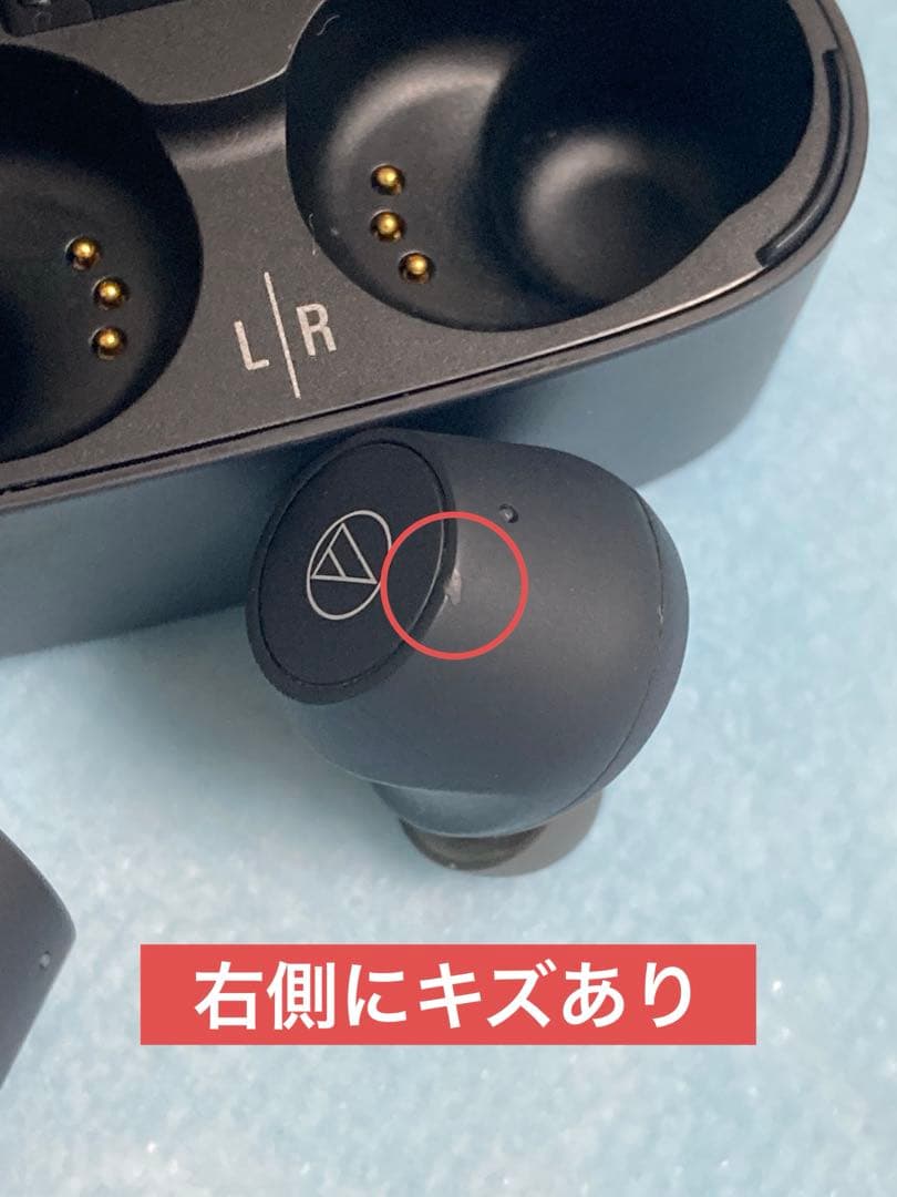 オーディオテクニカ　ATH-CKS30TW+　ワイヤレスイヤホン　マットブラック