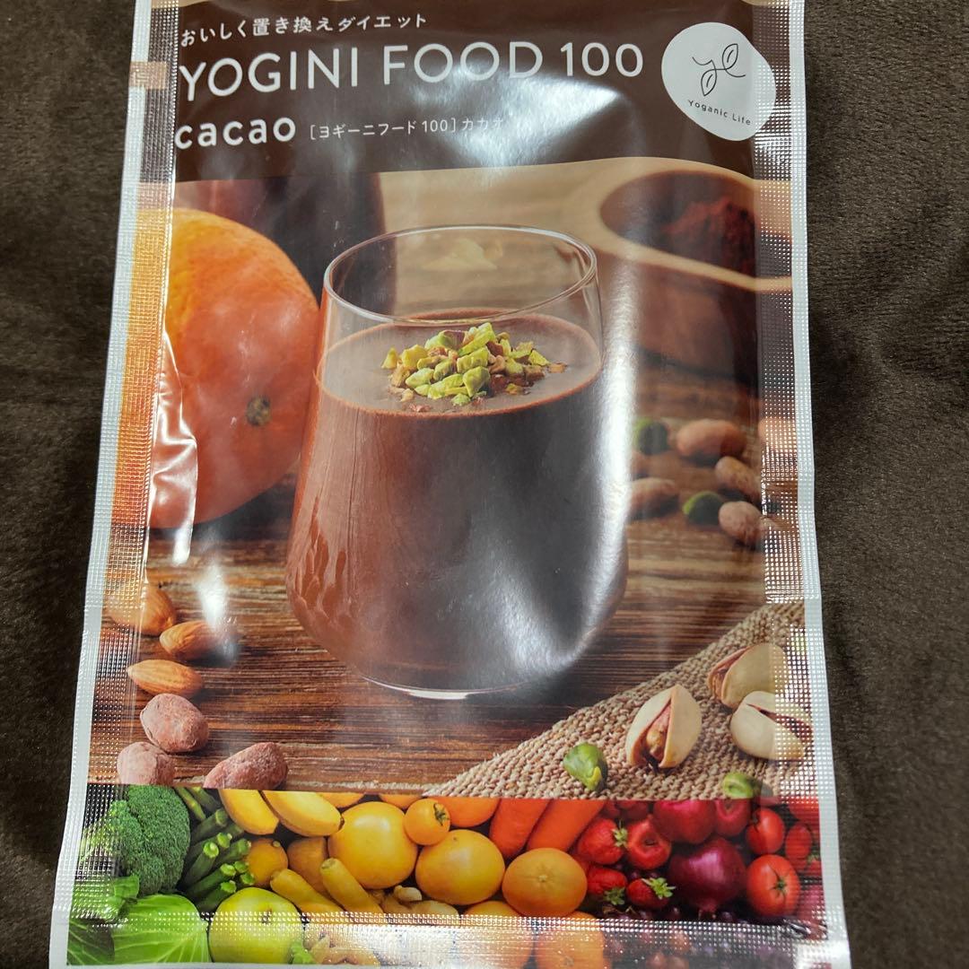YOGINI FOOD 100 cacao 21袋 2箱 未開封