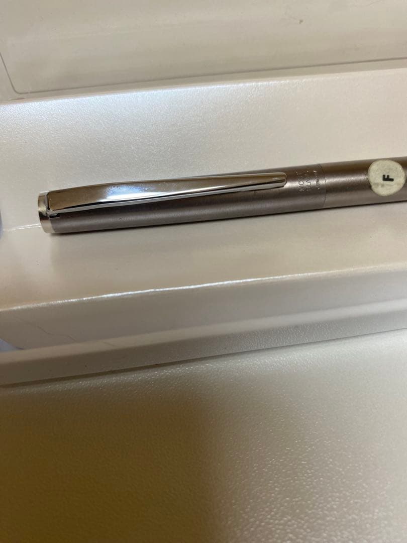 お値引きMONTBLANC モンブラン GERMANY万年筆 ノブレス シルバー