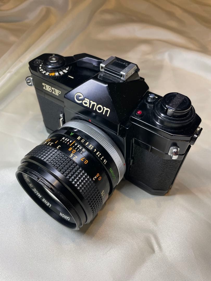 1973 Canon キヤノンEF +FD 50mm F1.4 カメラ