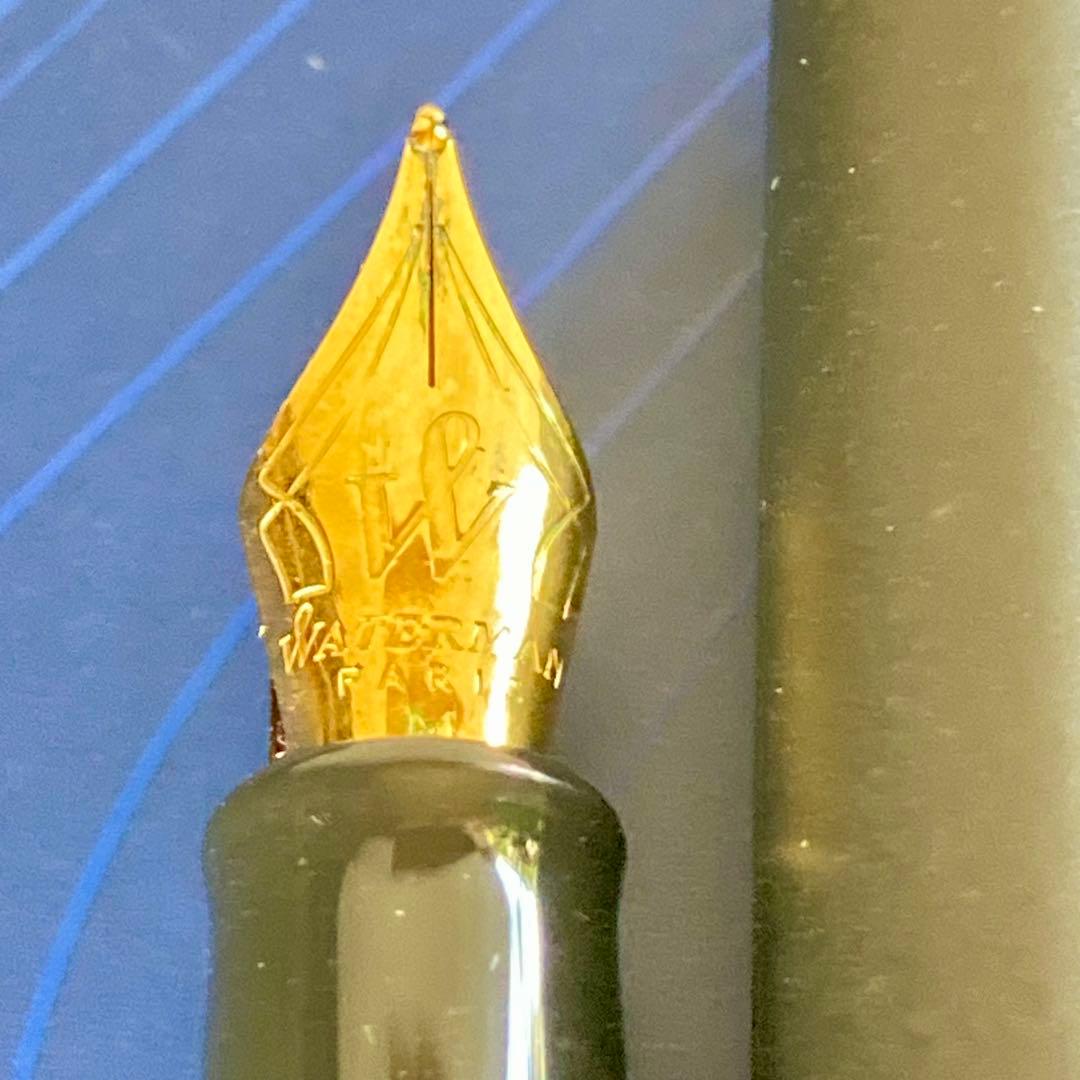 【美品】ウォーターマン 万年筆　メトロポリタンES M字 箱付