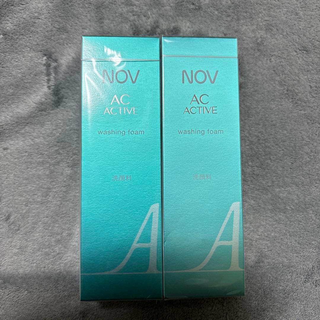 NOV ACアクティブ 洗顔料×2・化粧水×2・乳液・保湿クリーム　未使用