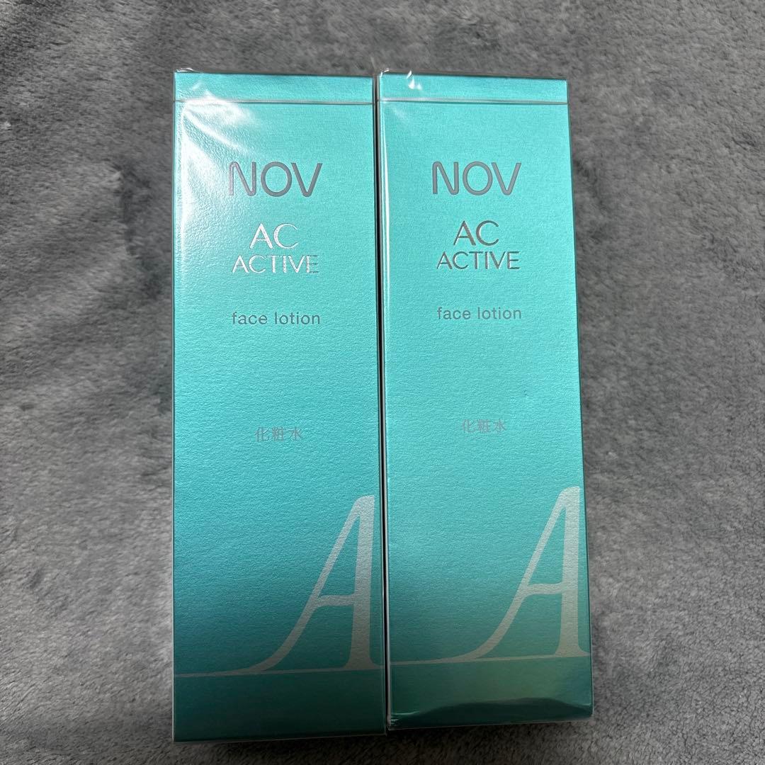 NOV ACアクティブ 洗顔料×2・化粧水×2・乳液・保湿クリーム　未使用