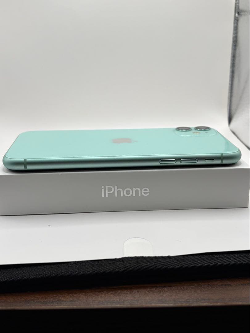 【ジャンク品】Apple iPhone 11 ミントグリーン 本体