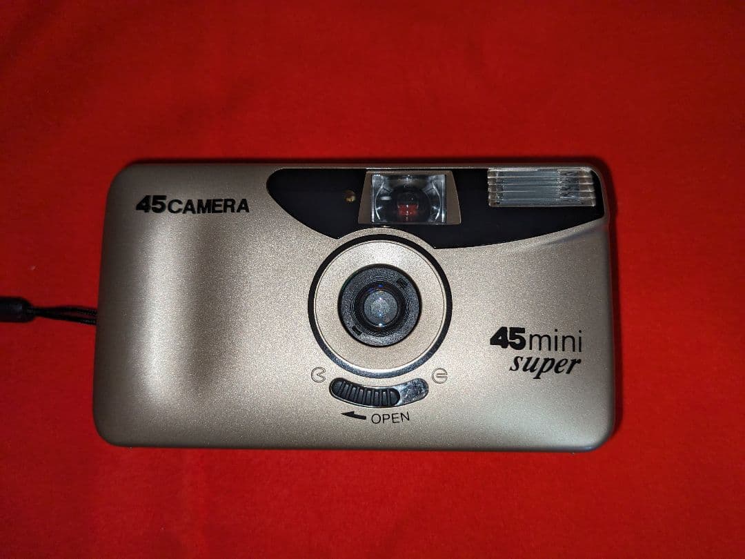 45mini super フィルムカメラ 箱付 ケース付 レトロ