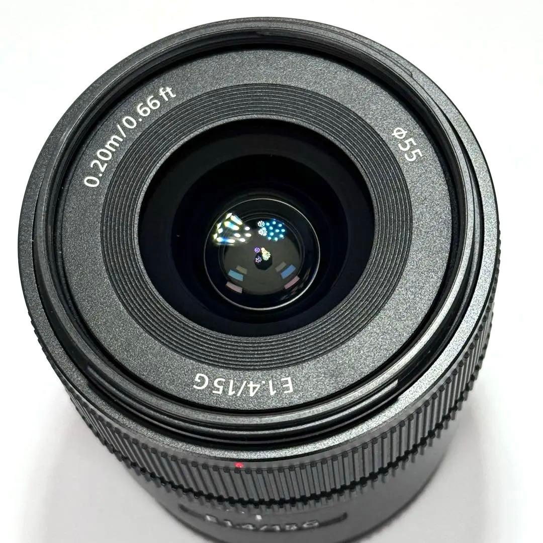 【限定SALE中】SONY E 15mm F1.4 G SEL15F14G 美品