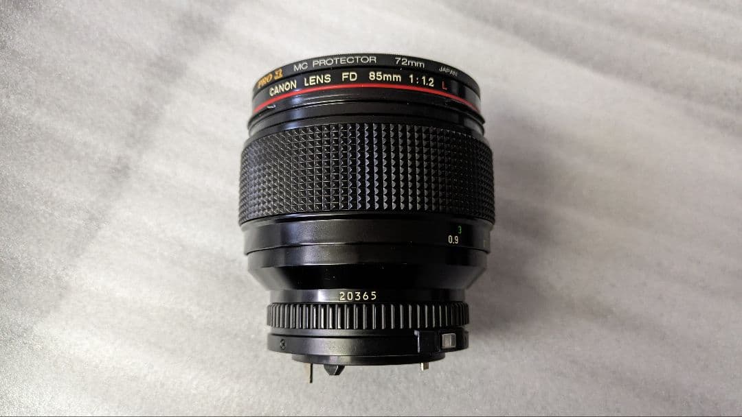 美品！Canon FD 85mm f/1.2 単焦点レンズ