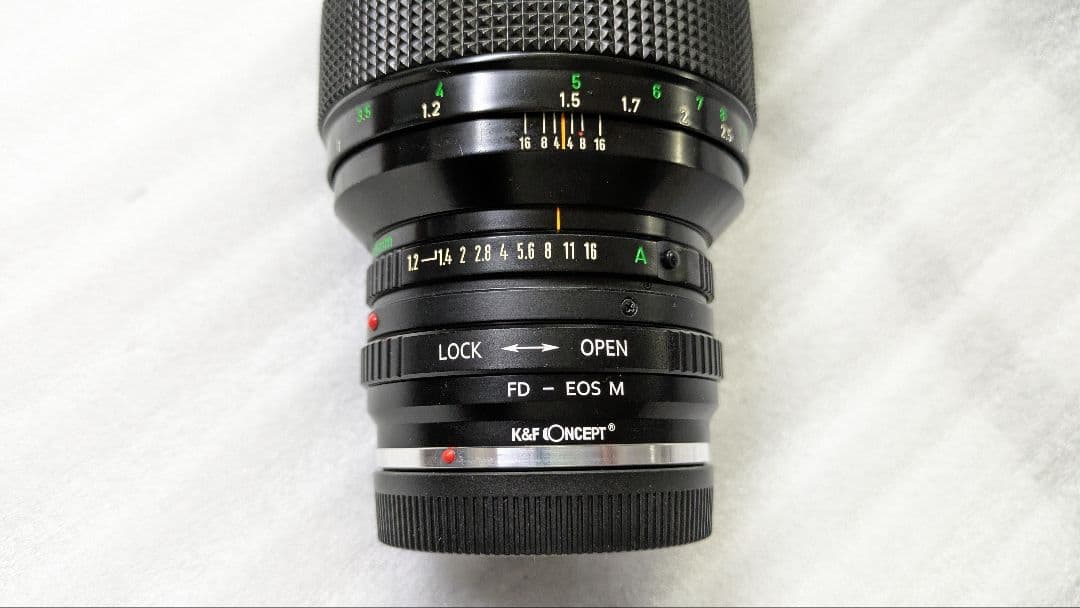 美品！Canon FD 85mm f/1.2 単焦点レンズ