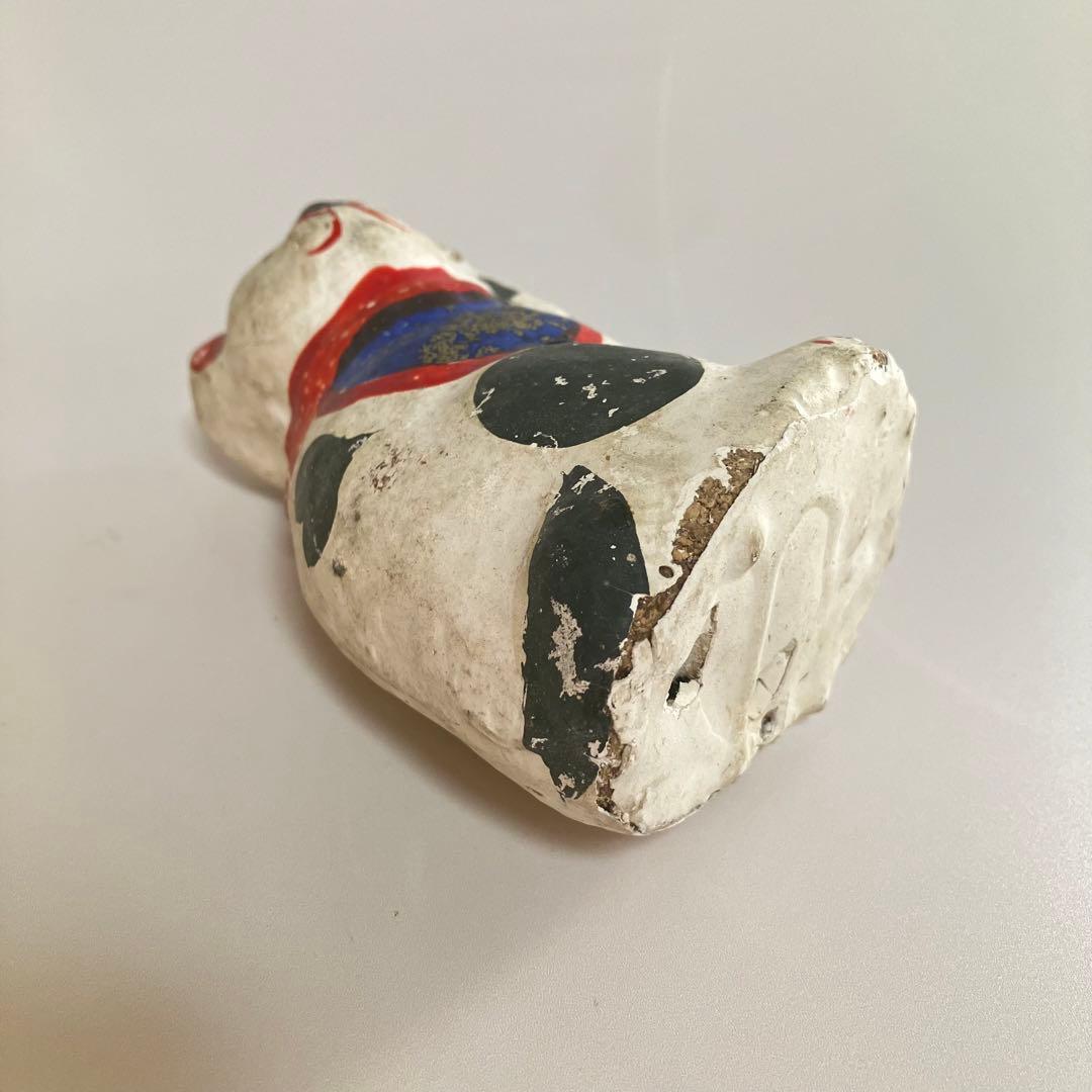 郷土玩具　古作　埼玉　鴻巣　練り人形　招き猫　まねき猫　民芸　縁起物　ハート模様
