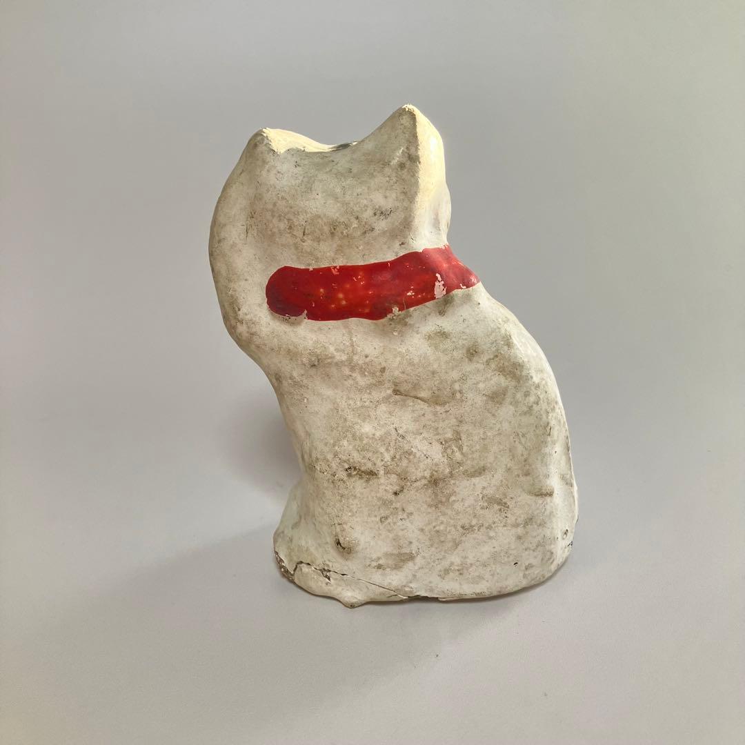 郷土玩具　古作　埼玉　鴻巣　練り人形　招き猫　まねき猫　民芸　縁起物　ハート模様