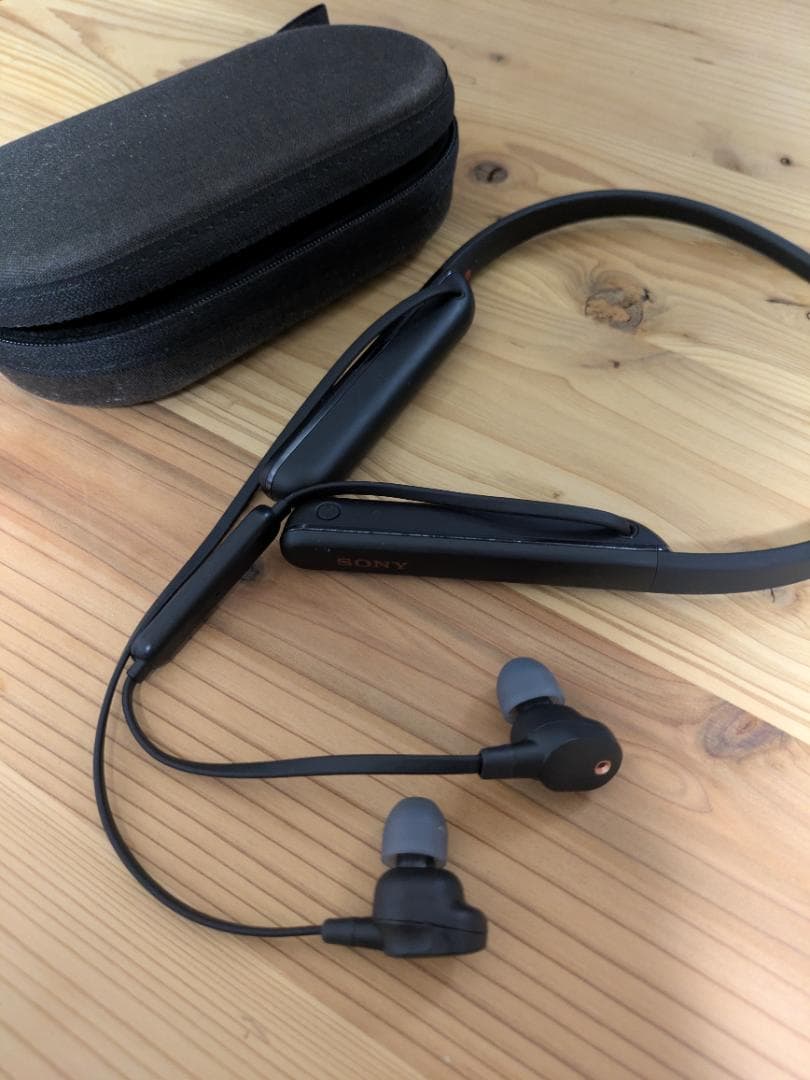SONY WI-1000XM2 ワイヤレスイヤホン 首かけイヤホン